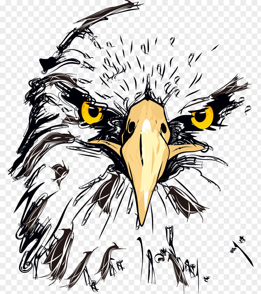 Vector Owl United States Bald Eagle Samsung Galaxy Tab A 10.1 Golden PNG