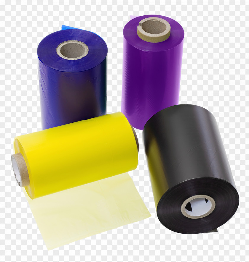 Wax Printing Paper Thermal-transfer Ribbon Label Printer PNG