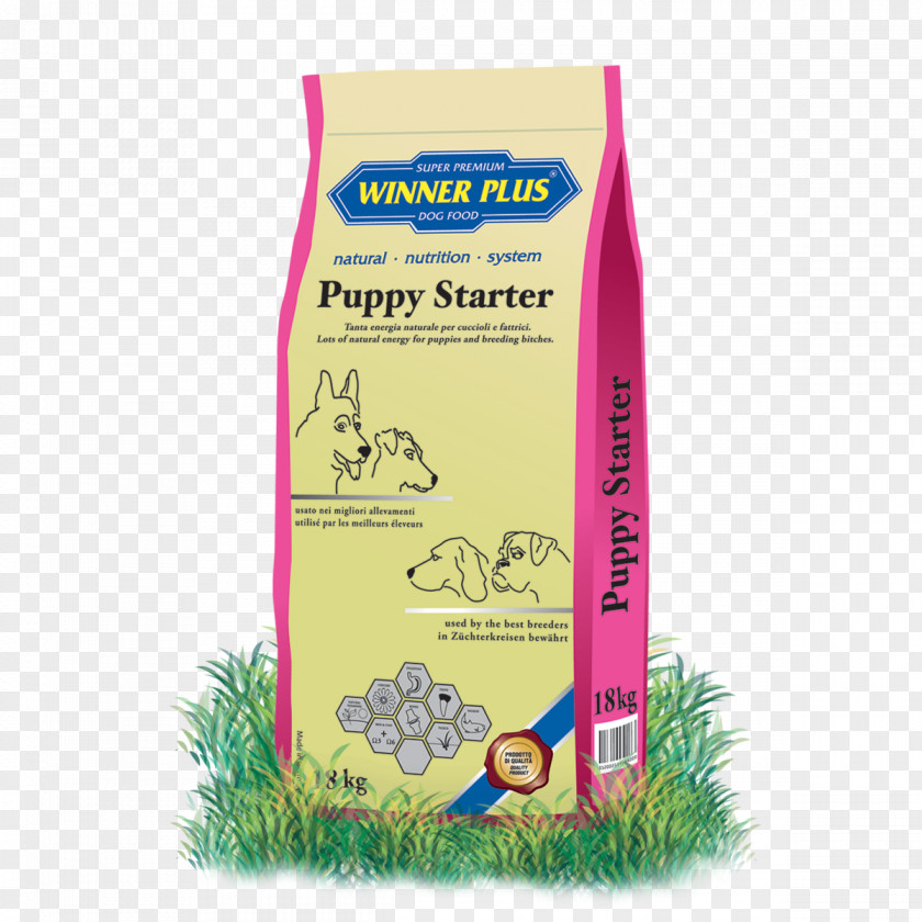 Winner Puppy Dog Food Rice Salmon Meat PNG