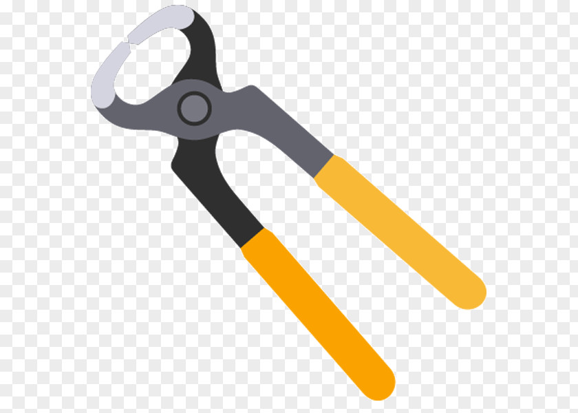 Forceps Diagonal Pliers Woodworking Tool Design PNG