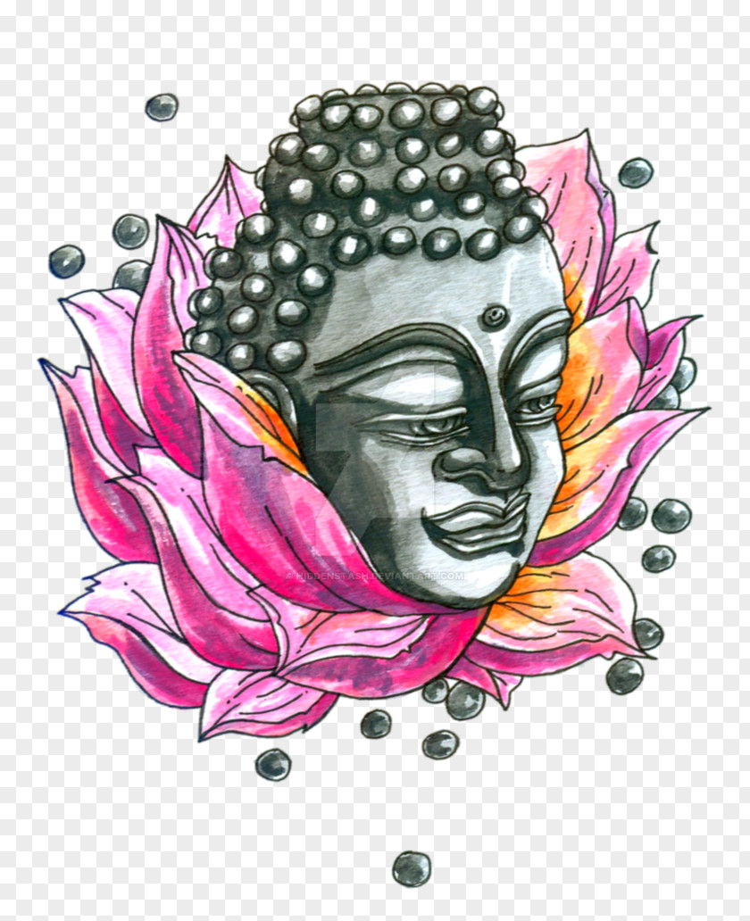 Lotus Buddha's Words Drawing Visual Arts PNG