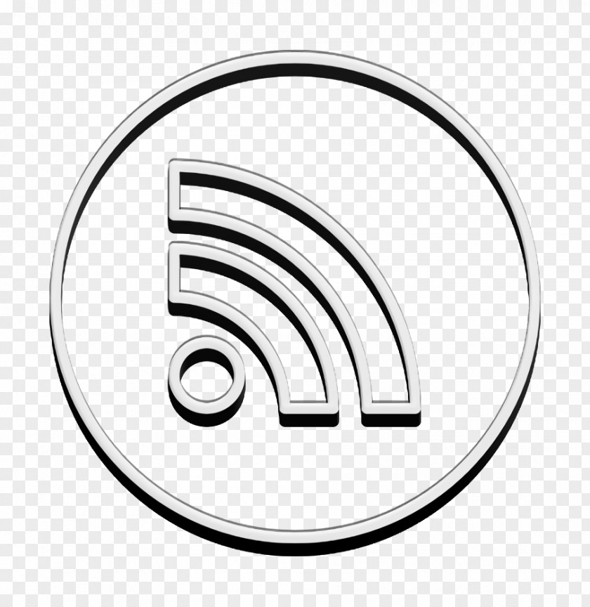 Oval Symbol Circles Icon Feed Line PNG