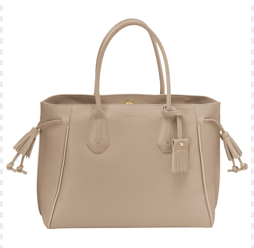 Bag Handbag Taupe Longchamp Tote PNG