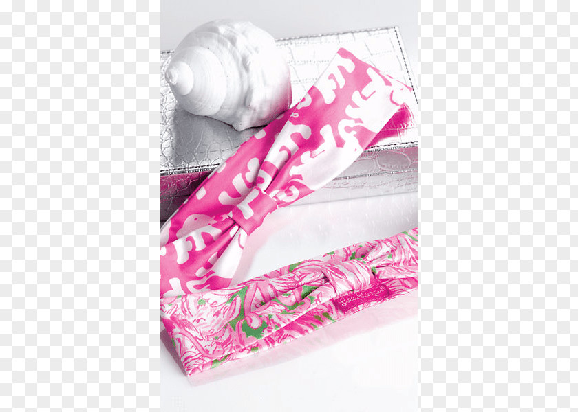 Blush Floral Palm Avenue A Lilly Pulitzer Headband Gift PNG