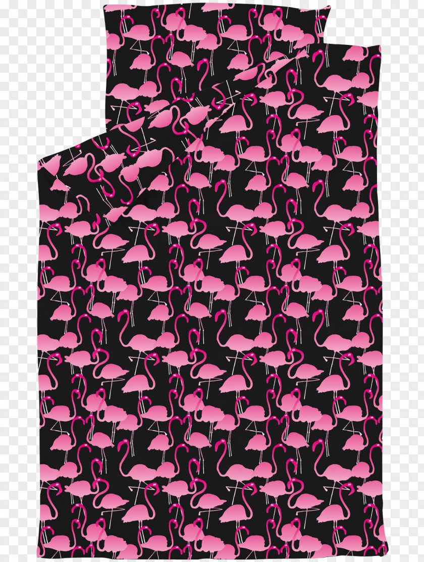 Flamingo Black Bed Sheets Flamingos Pillow Textile Linen PNG