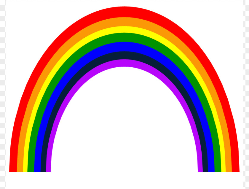 Hd Rainbow Cliparts Circumhorizontal Arc Clip Art PNG