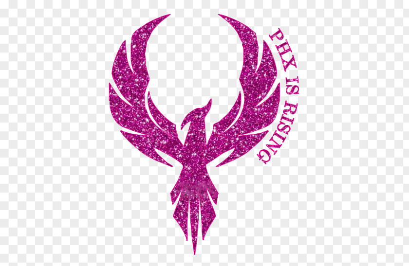 Pink Bird Phoenix Symbol Bennu Decal Clip Art PNG