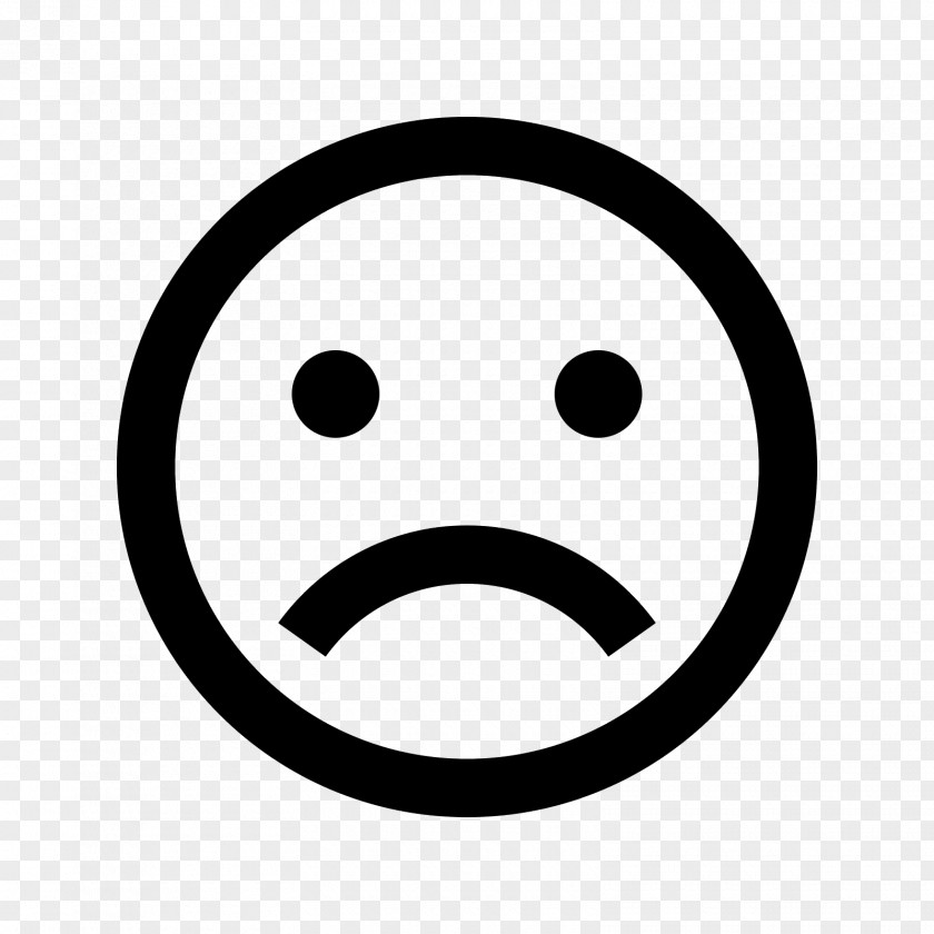 Sad Face Smiley Emoticon PNG