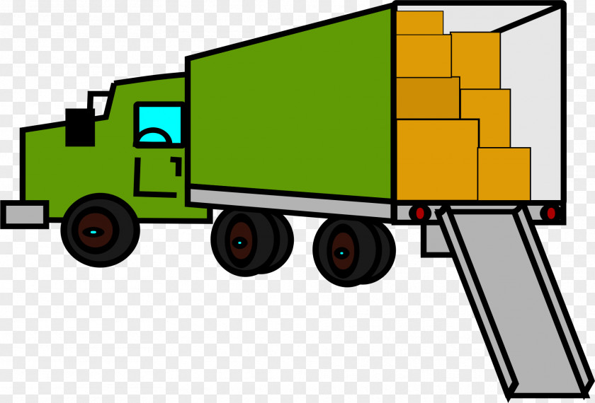 Truck Clipart Mover Van Clip Art PNG