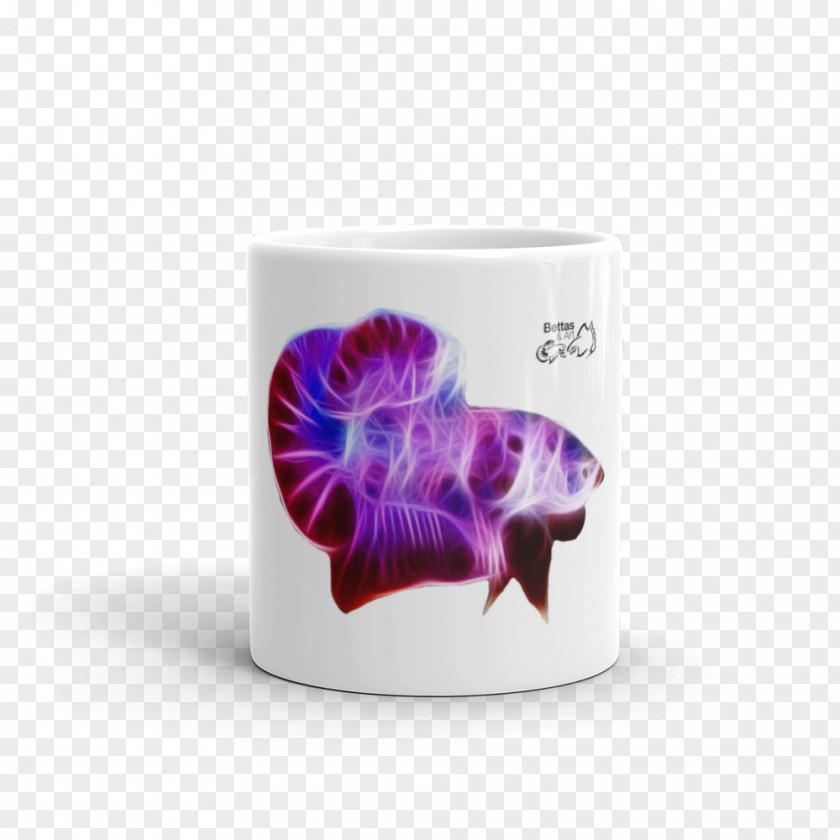 Betta Mockup Siamese Fighting Fish Arroz Product Coffee Cup PNG