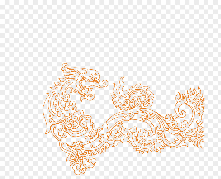 Traditional Dragon Pictures Chinese Motif PNG