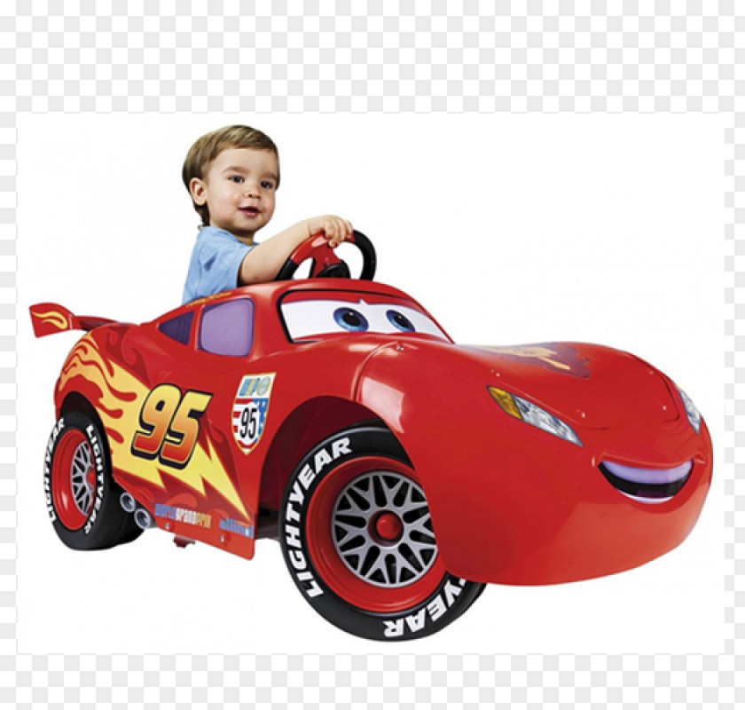 Mcqueen 95 Lightning McQueen Car Ferrari California Electric Vehicle PNG