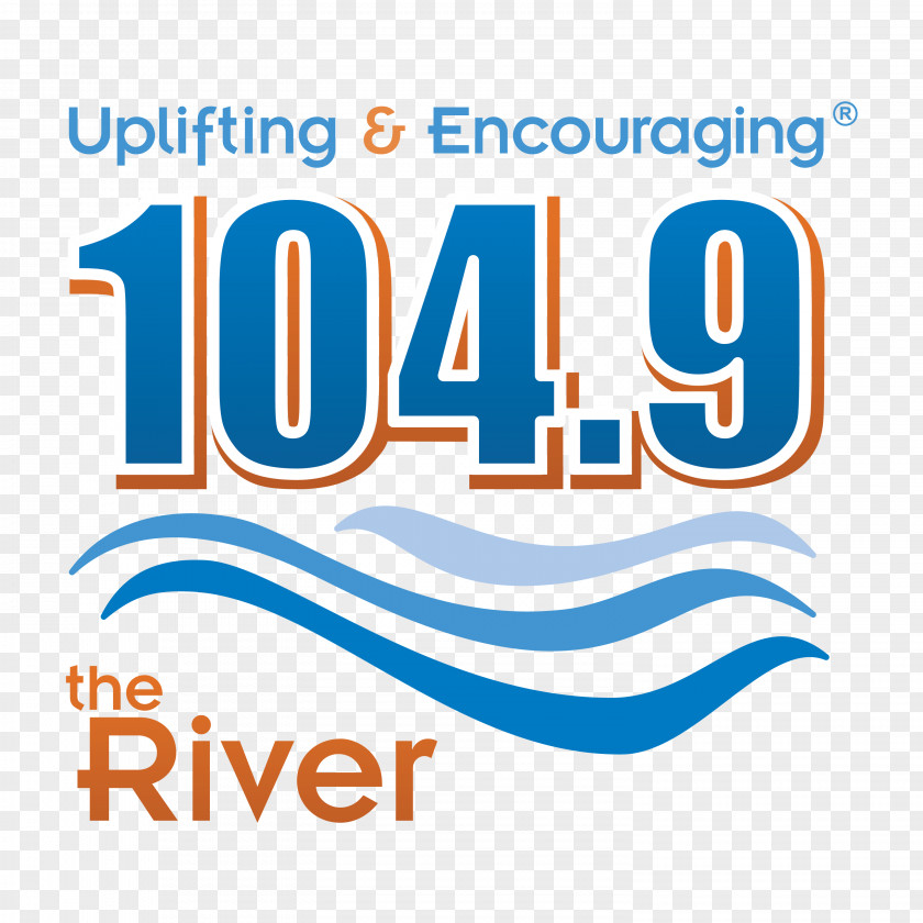 River Logo Columbus 104.9 The WCVO-FM Gahanna PNG