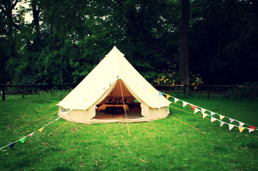 Tent Wiveton Hall Amber's Bell Camping PNG