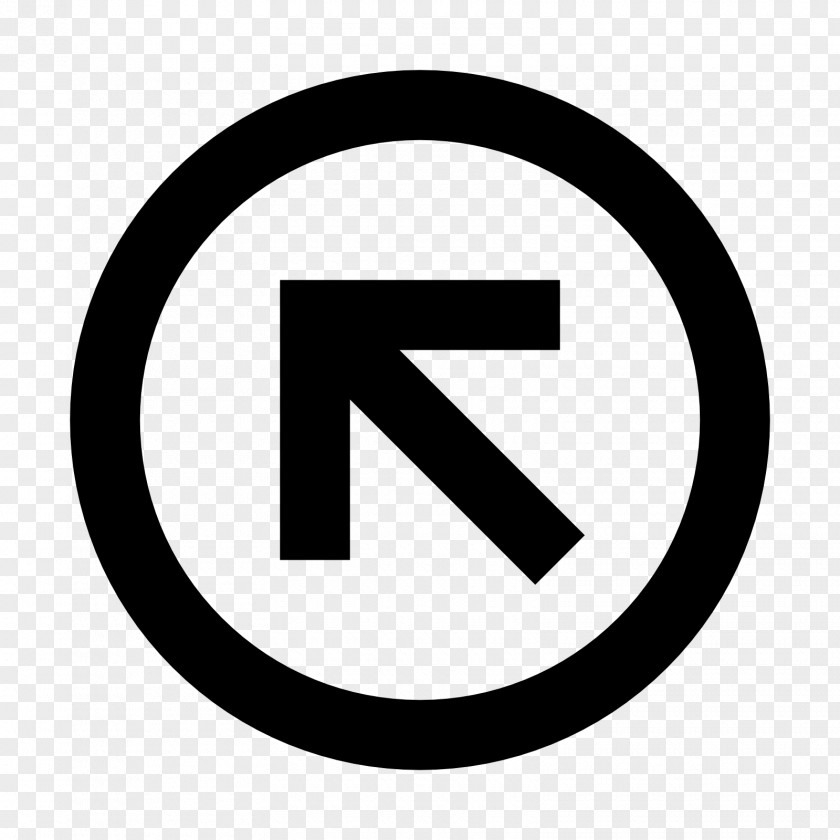 Arrow Left All Rights Reserved Copyright Symbol Registered Trademark Creative Commons License PNG