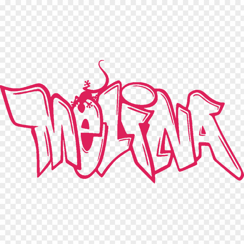 Creative Graffiti Drawing Logo Art Illustration PNG