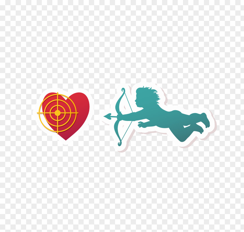 Cupid Archery Love Valentines Day PNG