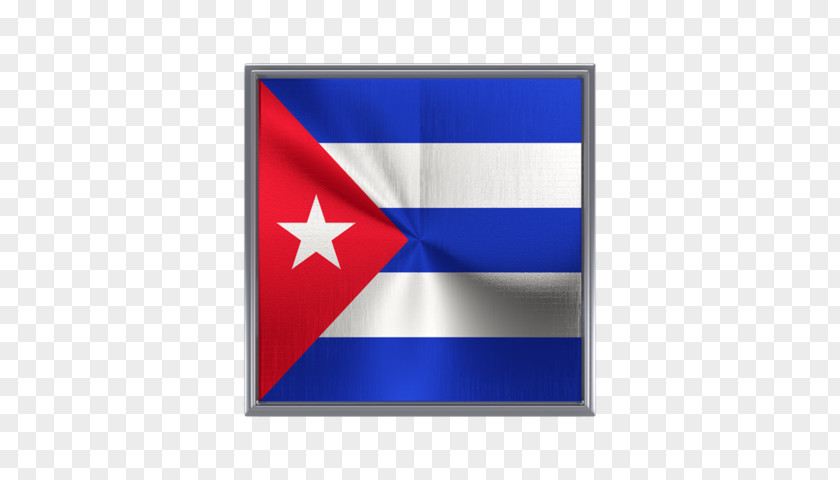 Metal Square Flag Of Cuba Puerto Rico Guinea-Bissau PNG