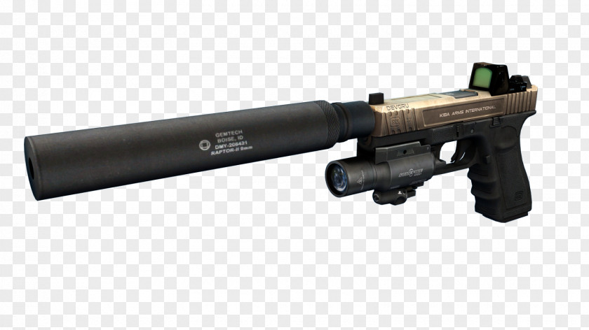 Six Ranged Weapon Firearm Air Gun Barrel PNG