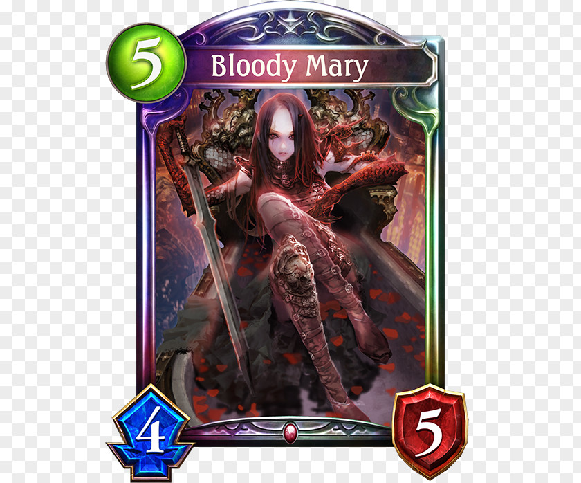 Bloody Mary Shadowverse Game Vampire Recipe PNG