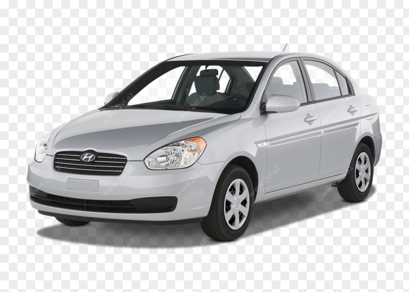 Car 2008 Hyundai Accent 2010 2009 2007 PNG