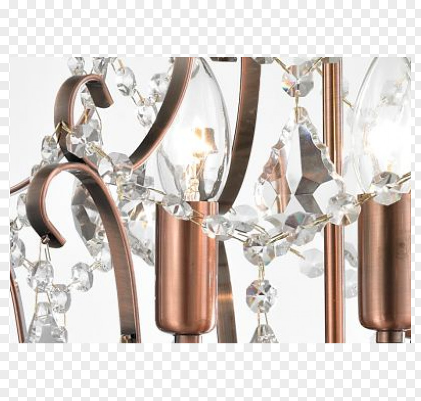 Luster Brass Light Fixture Chandelier Crystal Copper PNG