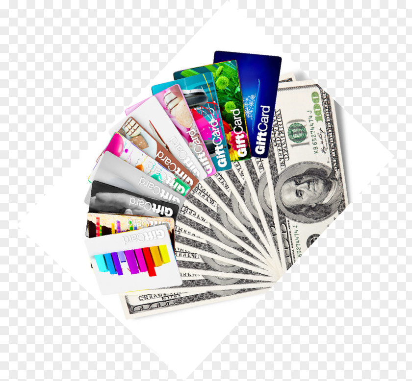 Money Gift Card Credit PNG
