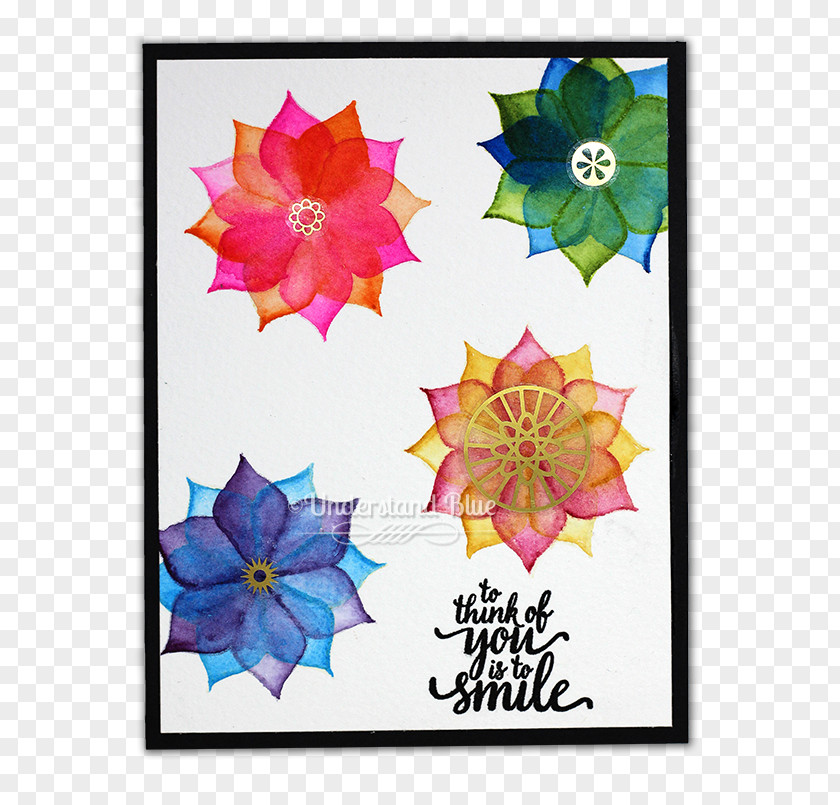Design Paper Floral Cardmaking Sizzix PNG