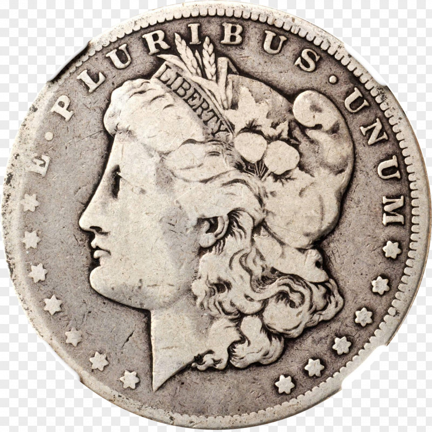 Dollar Coin Silver Money Morgan PNG