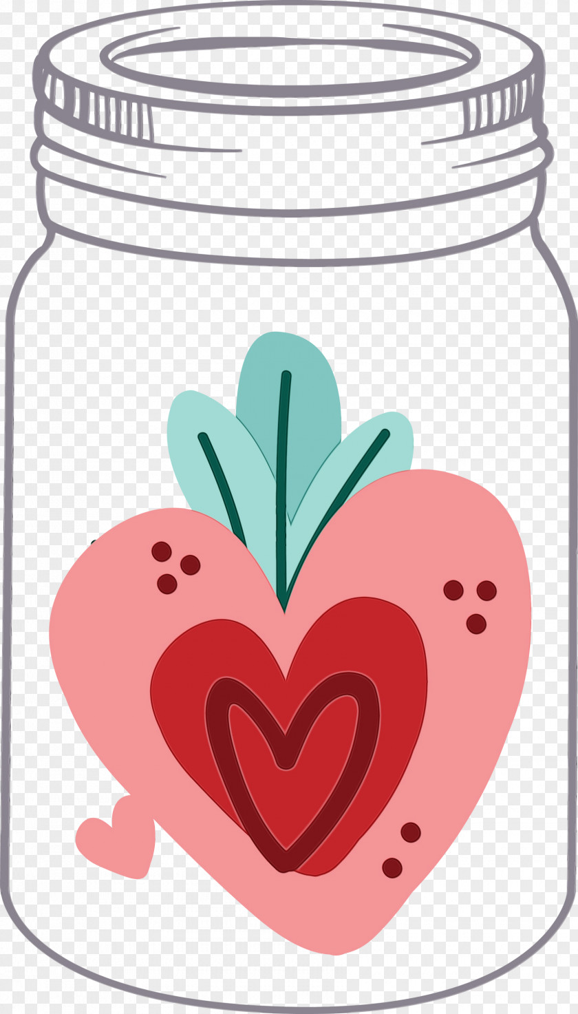 Heart Flower Fruit M-095 PNG