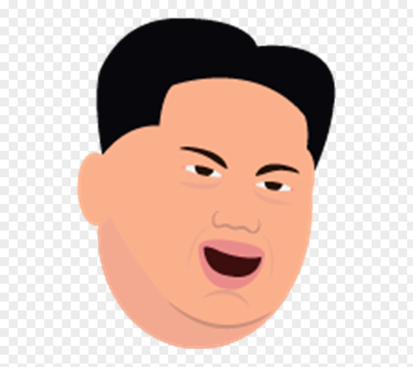 Kim Jong-un Kardashian North Korea Emoji Celebrity Mastodon PNG
