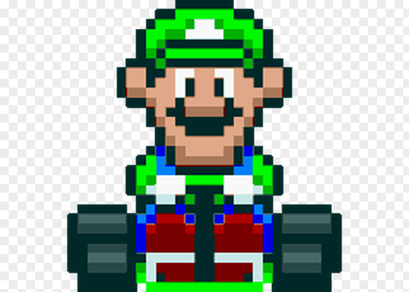 Mario Bros Super Kart Bros. Luigi Nintendo Entertainment System PNG