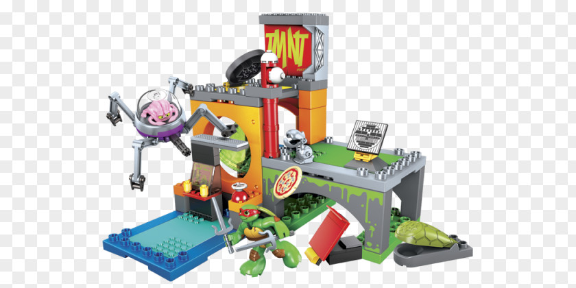 Mega Brands Krang Leonardo Bebop Teenage Mutant Ninja Turtles PNG