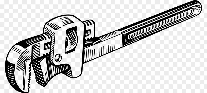Pipe Wrench Spanners Tool Plumber Clip Art PNG