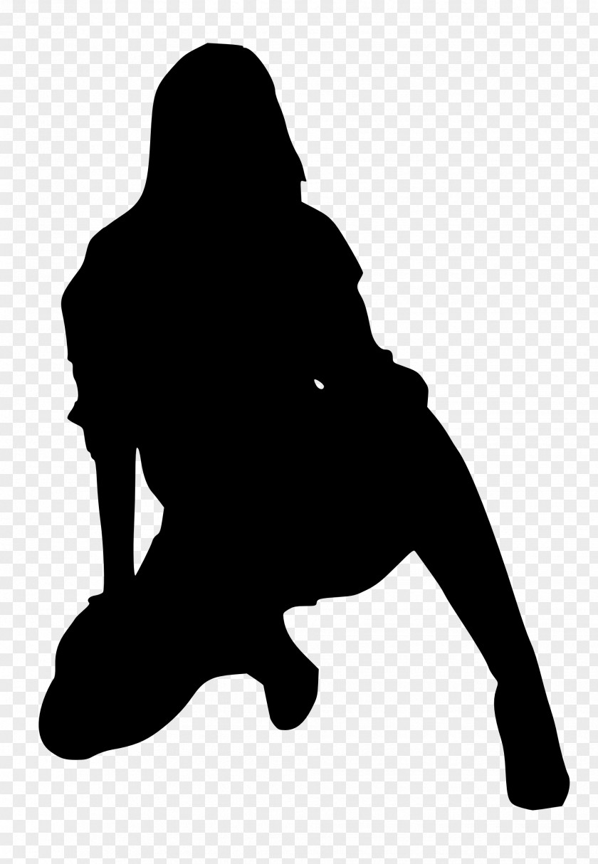 Silhouette Otterhound Female Photography Clip Art PNG