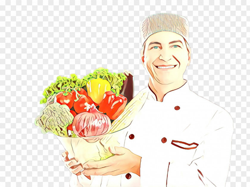 Smile Garnish Cook Chef Plant Food Vegetable PNG