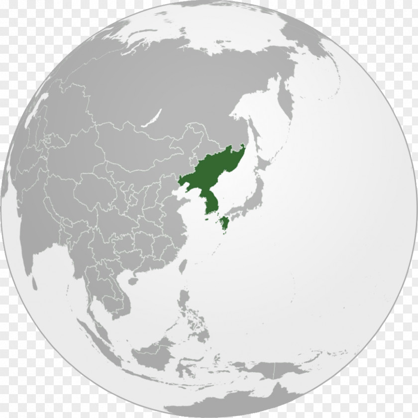World Map North Korea South Korean Empire Manchuria PNG