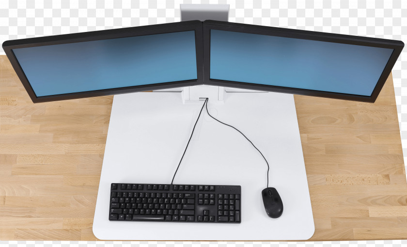 Computer Mouse Monitors Keyboard Laptop Sit-stand Desk PNG