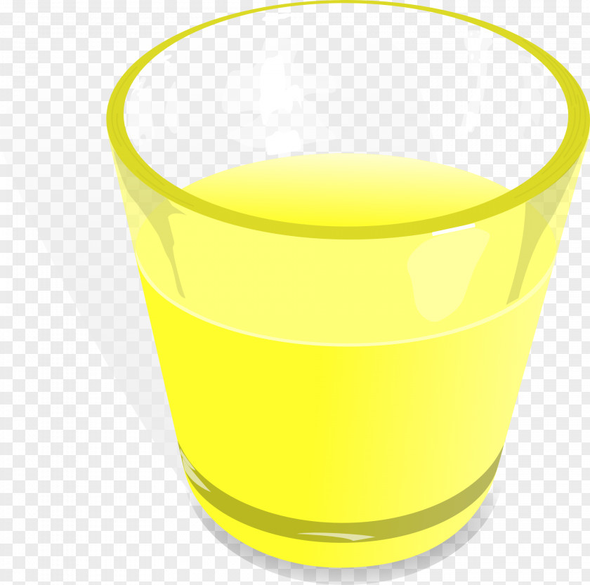 Delicious Lemonade Glass Cup Water Drink Clip Art PNG