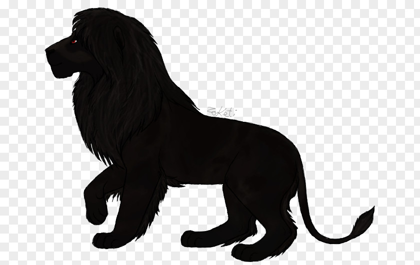 Lion Dog Breed Cat Black PNG
