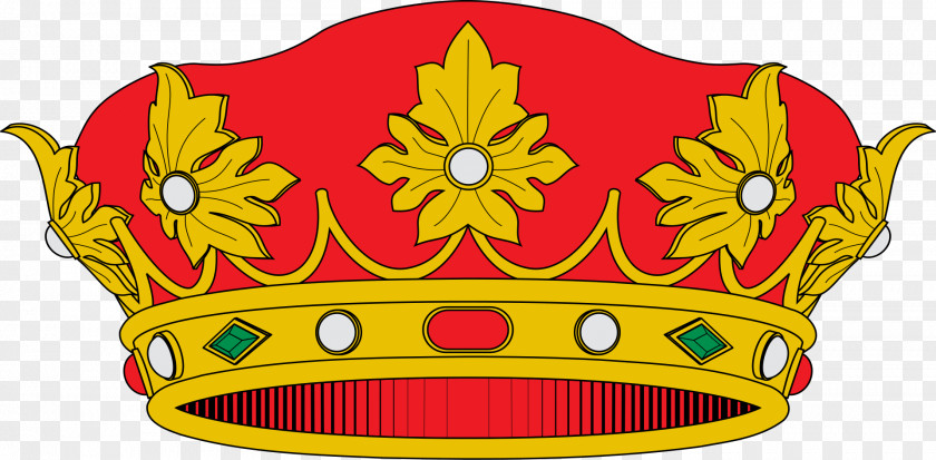 Crown Spanish Royal Valencian Community Grandee Coroa De Duque PNG