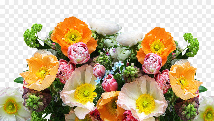 Flower Bouquet Composition Florale Desktop Wallpaper PNG