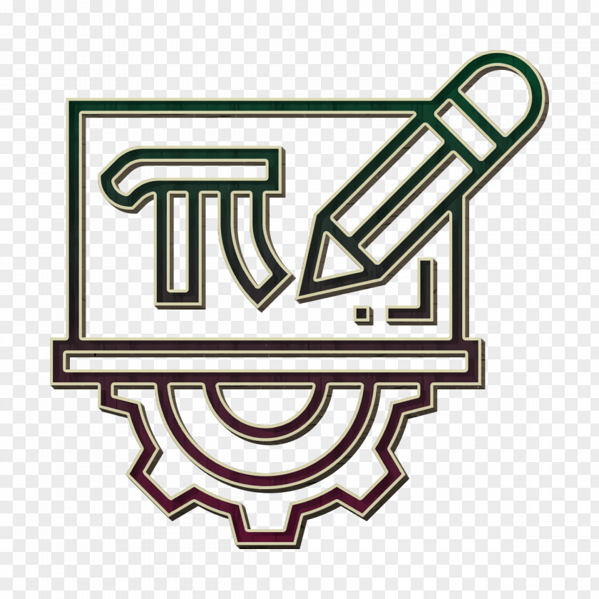 Mathematics Icon Pi STEM PNG