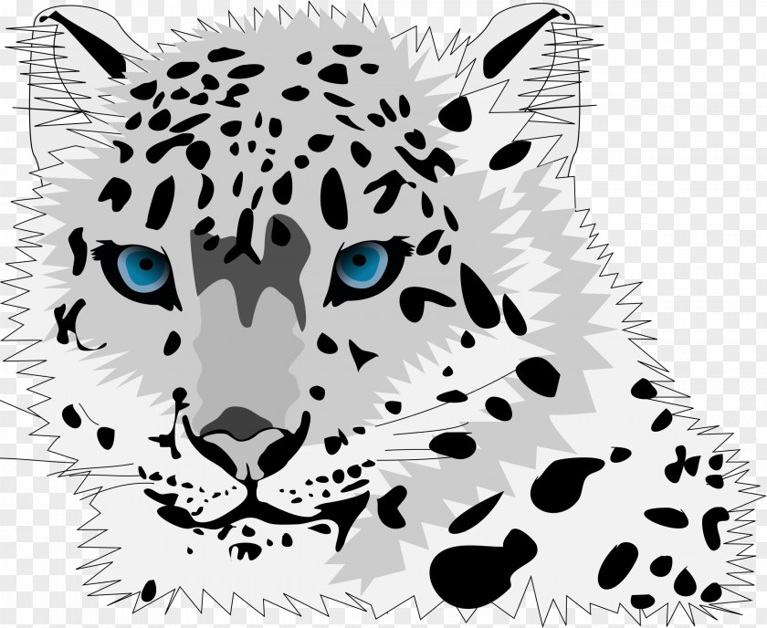 Snow Leopard Cliparts Amur Cartoon Cat Clip Art PNG