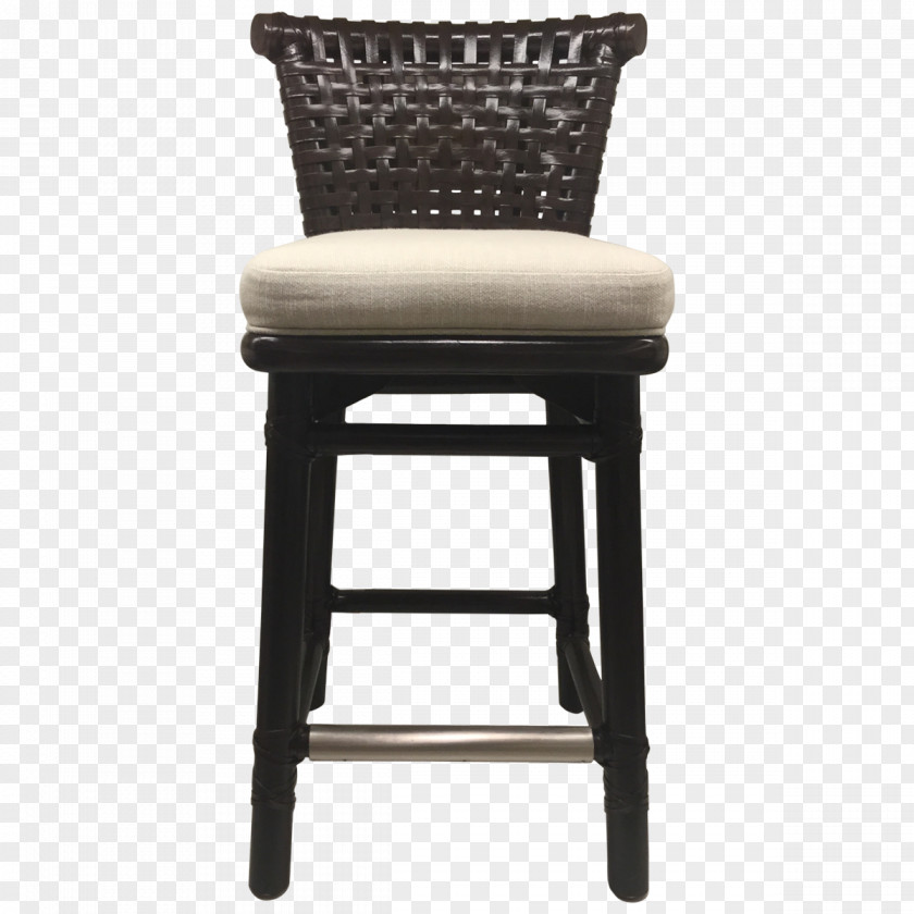 Square Stool Bar Chair Armrest PNG