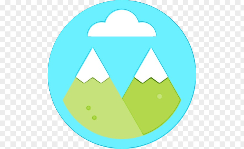 Symbol Cloud Green Turquoise Clip Art Circle PNG