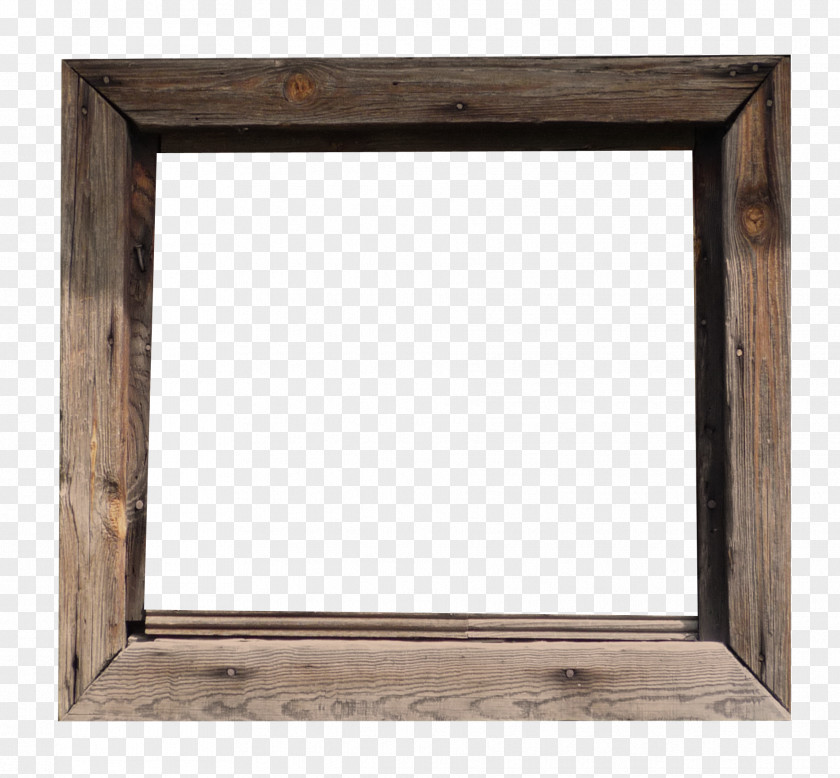 Wood Frame Picture Photography PNG
