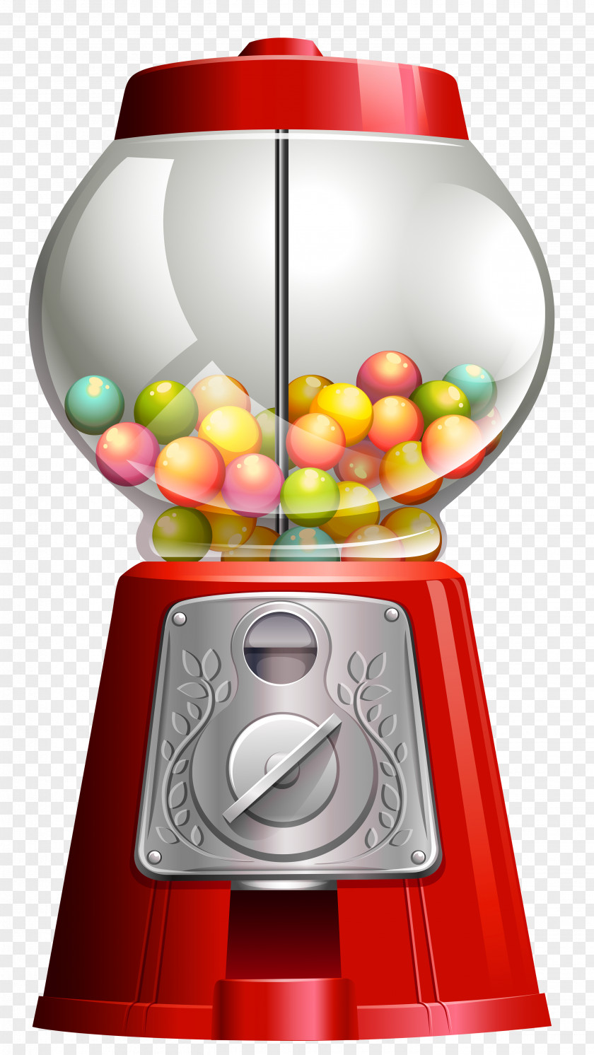 Candy Chewing Gum Cotton Gumball Machine Vending Machines PNG