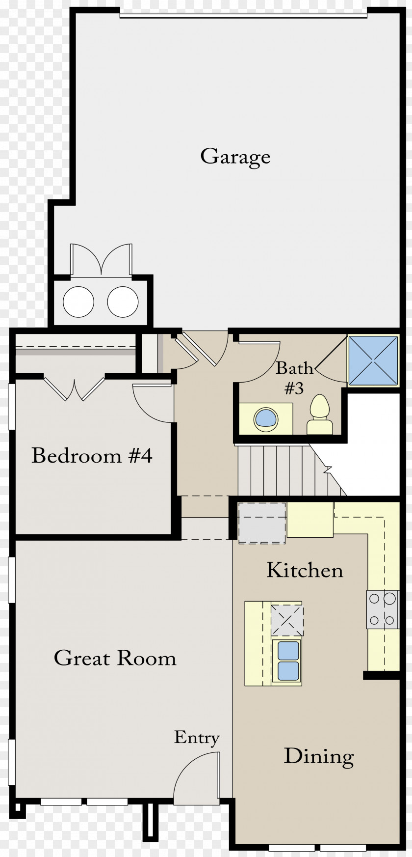 House Floor Plan Townhouse Storey PNG