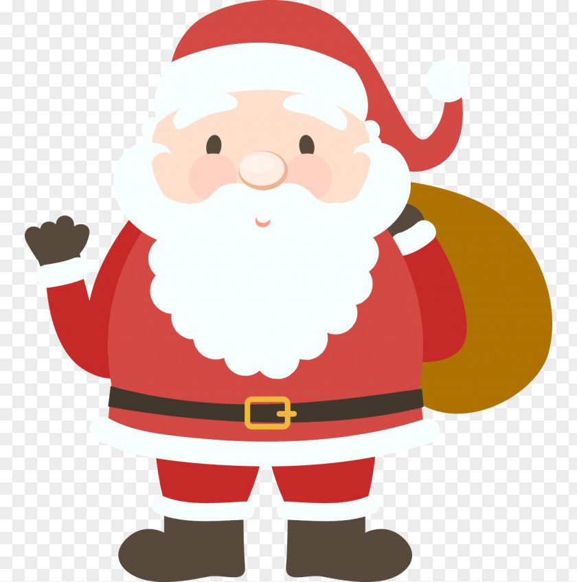 Santa Claus Template Clip Art PNG